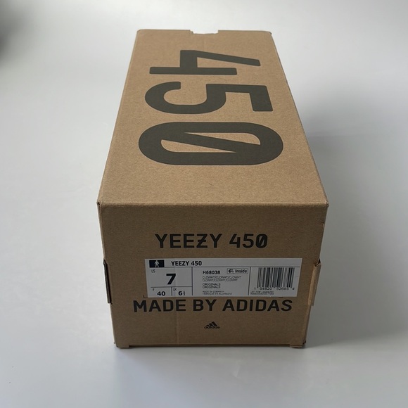 Size 7 - adidas Yeezy 450 Cloud White - Picture 7 of 7